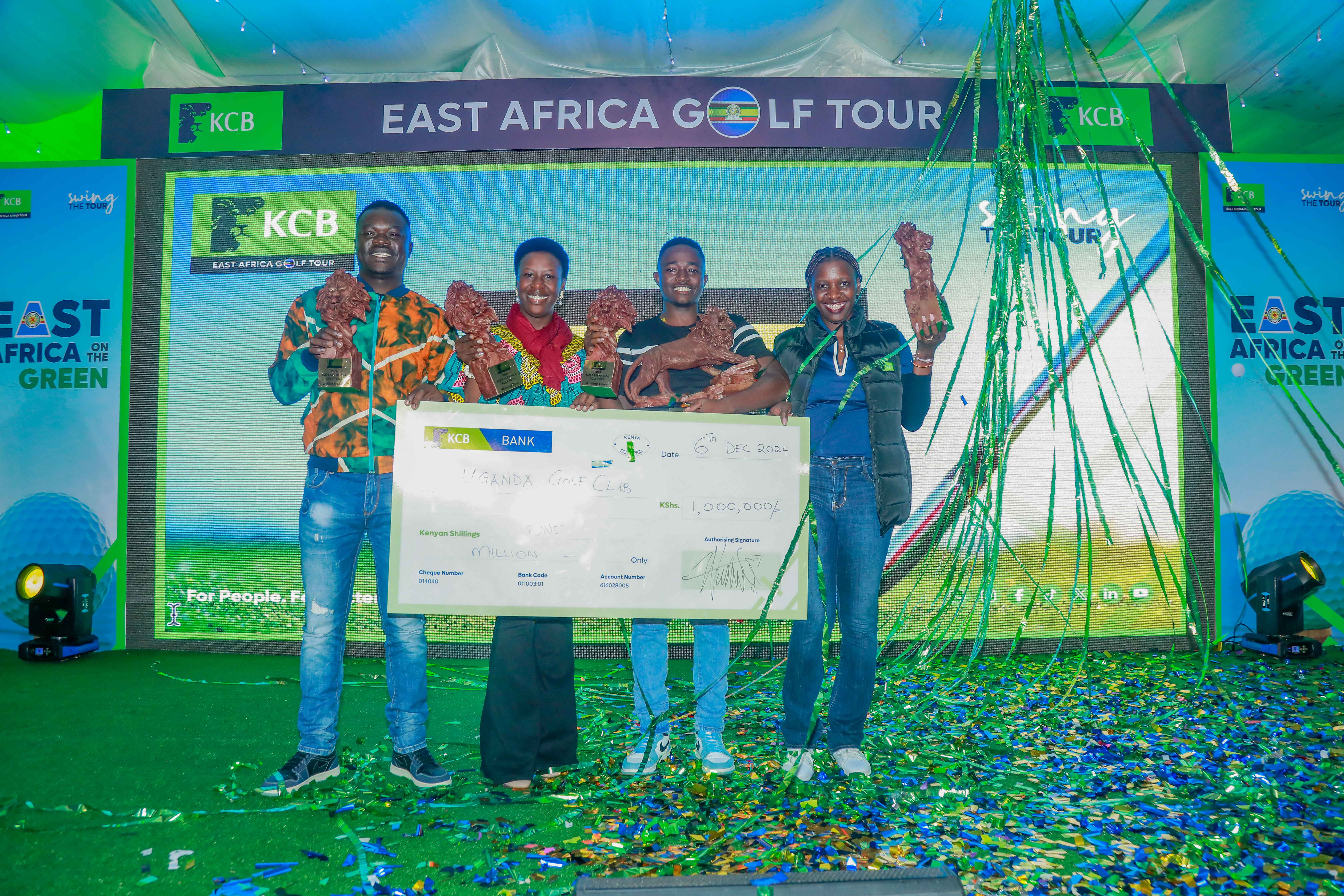 Team Uganda takes the crown at the KCB East Africa Golf Tour Grand Finale